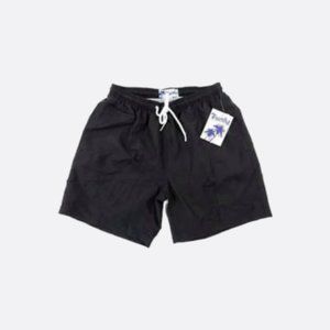 TRUNKS BRAND Black Surf Swim Trunks Shorts